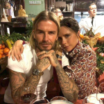 O jogador de futebol David Beckham e sua esposa, Victoria Beckham, também tiveram sua mansão em Londres invadida. (Foto: Instagram)