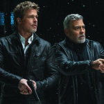 Leia a sinopse oficial de “Lobos”: "As super estrelas globais George Clooney e Brad Pitt se unem para a comédia de ação Lobos”. (Foto: Apple)