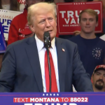 Foi uma resposta ao discurso de Trump na quinta-feira (24) no Arizona, quando criticava a política de imigração do atual governo, o candidato republicano afirmou: (Foto: X)