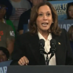 Faltando duas semanas para as eleições dos Estados Unidos, Kamala Harris aparece ligeiramente à frente de Donald Trump na mais recente pesquisa de intenção de votos em âmbito nacional. (Foto: X)