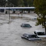 Mais de mil pessoas foram evacuadas, com parte delas retornando às suas casas nesta sexta-feira (18). (Foto: Facebook)