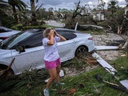 Pelo menos 16 pessoas perderam a vida devido aos estragos, com o governador Ron DeSantis alertando sobre a possibilidade de mais vítimas. (Foto: Facebook)