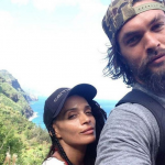 Jason Momoa e Lisa Bonet estão separados, mas os atores se casaram em 2017. (Foto: Instagram)