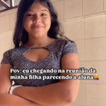 No vídeo que repercutiu, além dos elogios, ela também recebeu muitos julgamentos, desde pessoas que ela engravidou aos 13 até gente dizendo que o pai está na prisão, entre outros. (Foto: Instagram)