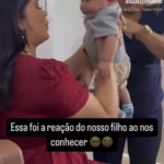 Embora a adoção tenha ocorrido no ano passado, as imagens do momento só foram compartilhadas recentemente e viralizaram nas redes sociais. (Foto: Reprodução)