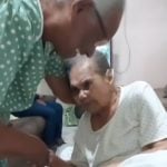 No encontro, Dona Maria, que estava acamada, levantou-se ao perceber a presença da amiga. (Foto: Instagram)