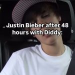 Na gravação, que data de 2009, Combs diz que Justin está passando “48 horas com Diddy” e que não pode divulgar o que eles estão fazendo, mas que é “definitivamente o sonho de um garoto de 15 anos”. (Foto: Instagram)