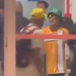 O momento foi registrado no dia 5 de novembro, quando Bruno Mars se apresentava em Belo Horizonte, Minas Gerais, em sua última parada no Brasil. (Foto: TikTok)