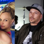 Em 2006, Britney Spears decidiu terminar seu casamento de dois anos com Kevin Federline. A cantora enviou a Federline um texto dizendo que queria o divórcio, enquanto ele estava no meio da gravação de uma entrevista para um reality show! (Fotos: Reprodução/Montagem)