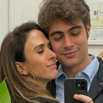 Juntos desde 2017, Tatá e Rafa estão casados desde 2019. A apresentadora do Lady Night tem 41 anos, e o ator, 29. (Foto: Instagram)