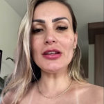 Eu não era a filha sem vergonha? Queria ver se tinha DNA? Me surpreende, hein? Se Andressa Urach é louca, o pai dela é pior ainda, detonou ela. (Foto: Reprodução)