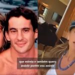 Apesar disso, a presença das ex-companheiras de Senna gerou discussões. Lilian Vasconcellos (Alice Wegmann), com quem Ayrton chegou a se casar por 10 meses, aparece por 10 minutos na série. (Foto: Facebook)