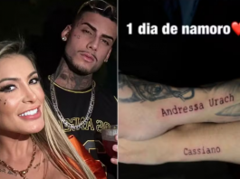 A influenciadora Andressa Urach assumiu um novo romance com o modelo Cassiano França, na quarta-feira (4/12/24), três semanas após anunciar que estava namorando a criadora de conteúdo adulto Mari Ávila. (Foto: Instagram)