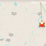 Por onde anda o Papai Noel? Página do Google segue viagem pelo mundo. (Foto: Google)