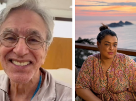 O cantor Caetano Veloso usou as redes sociais nesta sexta-feira (27) para mandar uma mensagem especial à cantora Preta Gil. (Foto: Instagram)