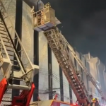 O casal estava no quarto do hotel no momento do incêndio. (Foto: Reprodução)