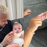 e de Helena, de 4 meses, filha do jogador com a influenciadora digital Amanda Kimberly. (Foto: Instagram)