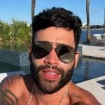 De acordo com um comunicado divulgado nas redes sociais, Gusttavo retornou ao Brasil vindo do exterior exclusivamente para realizar o show em São Paulo, previsto para começar às 20h. (Foto: Instagram)