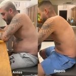 Kevinho mostra antes e depois da depressão (Foto: Instagram)