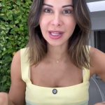 A famosa descobriu que seria mamãe na última sexta-feira (29), mas só contou para o seu marido, o empresário Thiago Nigro um dia depois (Foto: TikTok)