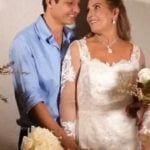 O casal está junto há sete anos e oficializou a união em maio deste ano.(Foto: TV Globo)