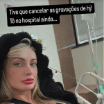 Após gravar cenas íntimas com 8 homens, Andressa foi parar no hospital e contou muita dor pélvica. (Foto: Reprodução/Instagram)