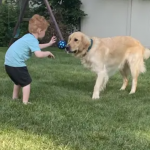 Alguns anos depois, Patrick recebeu seu cachorro, Yammy. "Em duas semanas, ele estava fazendo umas 12 coisas novas que nunca tinha feito.", afirmou Susan. "Eu realmente não conseguia acreditar no que via.", acrescentou. (Foto: Instagram)