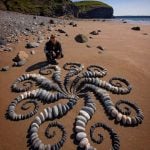 Assim, cada obra carrega uma temporalidade que reforça a relação entre arte e os ciclos naturais. (Foto: Reprodução)