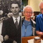 Betty Denner, de 100 anos, e Elton Denner, que completará 101 em fevereiro, celebraram 82 anos de casamento em outubro de 2024. (Foto: Reprodução)