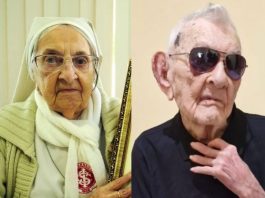 A freira gaúcha Inah Canabarro Lucas, de 116 anos, é a pessoa mais velha do planeta, enquanto João Marinho Neto, de 112 anos, ocupa o primeiro lugar no ranking masculino. (Foto: Instagram)