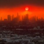 Los Angeles sofre com o grande incêndio florestal (Foto: Instagram)