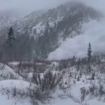 Avalanche em Utah, nos EUA, assusta moradores e turistas (Foto: Instagram)