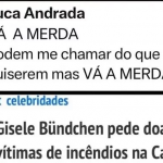 Na legenda, ele comentou: “Vá à merd4. Podem me chamar do que quiserem, mas vá à merd4.”. (Foto: Reprodução/X)