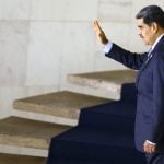 A cerimônia aconteceu no Palácio Presidencial de Miraflores, horas antes da falsa posse de Maduro para um terceiro mandato, no contexto de crescente tensão política (Foto: Agência Brasil)