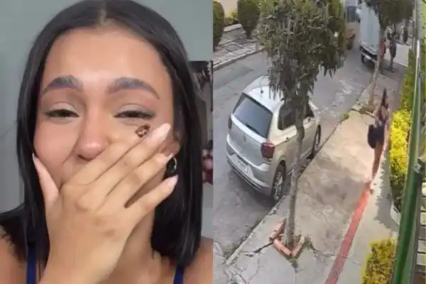 Influenciadora Mirela Andreza é seguida por homem que se tocava em condomínio de Belo Horizonte